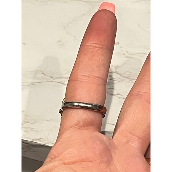 Alloy Rhinestone Square Women's Ring Faux Crystal in Mesh - Picture 7 of 8